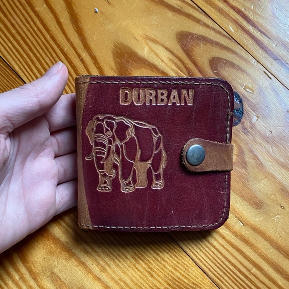 Accessories - Brown and Tan Elephant Wallet